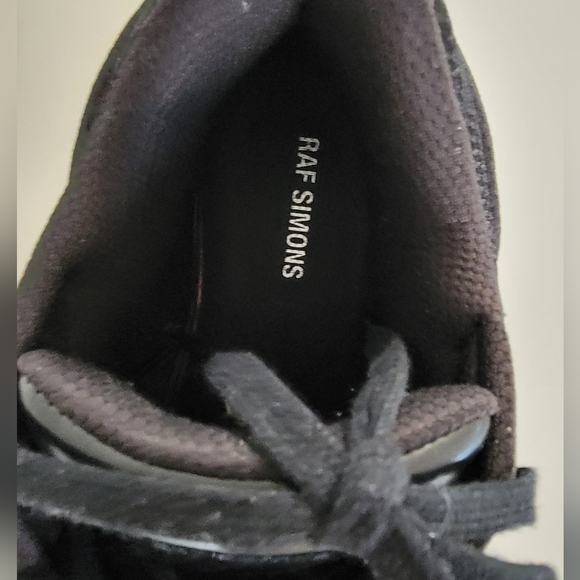 Raf Simons black "Pharaxus" sneakers womens size EU 38 NEVER WORN - Picture 4 of 7